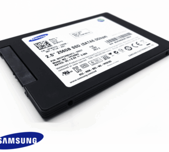 Samsung 2.5″ 256GB Solid State Drive (SSD) SATA III 6.0Gbps