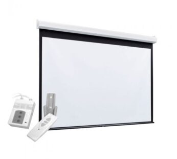 120″ Electric Projector Screen With Remote