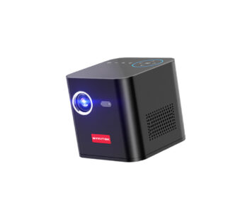 Byintek P19 Mini 1080P WiFi Smart LED 350 ANSI Lumens 3D HD DLP-Link Android Portable PICO Video Projector 7800mAh Rechargeable Projector