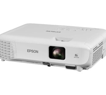 Epson EB-E01 XGA 3LCD Projector 3300 Lumens Easy Alignment Portable XGA Projector HDMI VGA Button Control High Quality Bright Images Up to 18 years Lamp Life