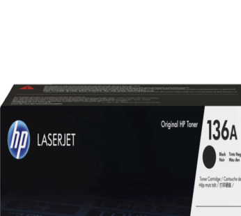 HP 136A Black Original LaserJet Toner Cartridge