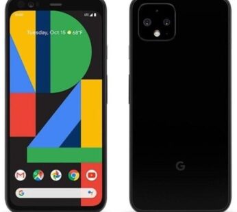 Google Pixel 4 5.7″ P-OLED Gorilla Glass Display Octa-core CPU 128GB ROM 6GB RAM Dual 12.2MP Camera Android 10 Fast charging 2800mAh Battery Wireless Charging eSIM Support