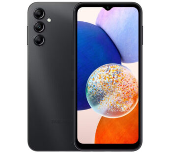 Samsung Galaxy A14 64GB 4GB RAM 6.6″ PLS LCD Android 13 50MP Triple Camera 15W Fast Charging 5000mAh Li-Ion Battery Dual SIM 24 Months EA Warranty