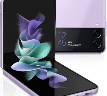 Samsung Galaxy Z Flip 3 128GB ROM 8GB RAM 5G 6.7″ 12 MP + 12 MP Rear Camera 3300mAh Battery Certified Refurbished 1 Month Warranty