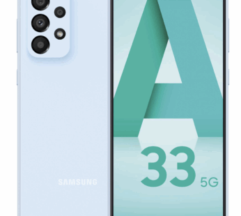 Samsung Galaxy A33 128GB ROM 8GB RAM 5G 6.4″ Super AMOLED Display 48MP Quad Camera Android 12 One UI 4.1 Fast charging 25W Li-Po 5000 mAh non-removable Battery Dubai Warranty
