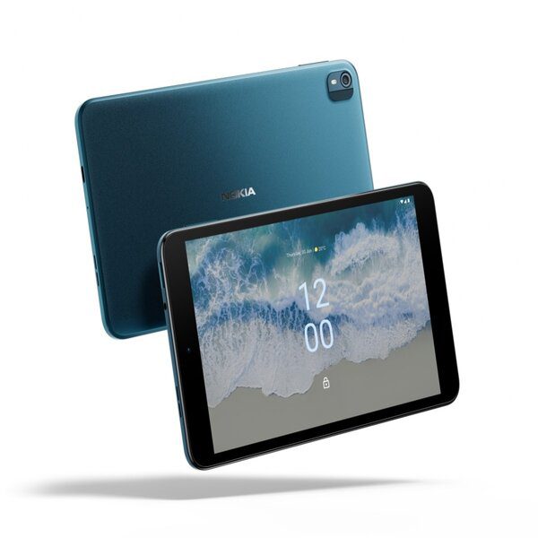 Nokia T10 Tablet 8.0" IPS LCD Screen Android 12 64GB 4GB RAM 8MP Camera 5250mAh Fast Charging Battery Nano-SIM