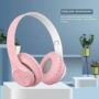 ST95 Wireless Headphones Foldable Stereo Portable Bluetooth Compatible 5.1 Macaron Headsets FM/Radio