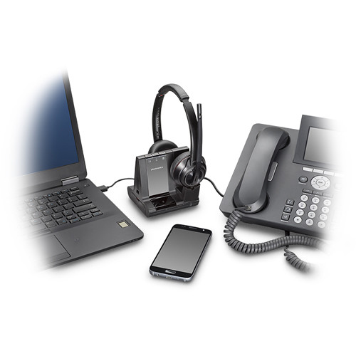 Plantronics Savi 8220M/A Office Wireless DECT Headset System - Image 2