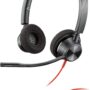 Plantronics Blackwire 3320 USB-A Wired Dual-Ear (Stereo) Headset with Boom Mic USB-A to connect to your PC Mac or Cell Phone