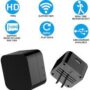 Mini 1080P WIFI HD Hidden Spy Camera Wall Plug Charger Video Recorder Motion Detection Wireless Real-time