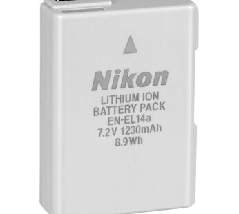 Nikon EN EL14a Nikon Replacement Battery Pack Compatible with Nikon D3100 D3200 D3300 D3400 D3500 D5100 D5200 D5300 D5500 D5600 Df DSLR
