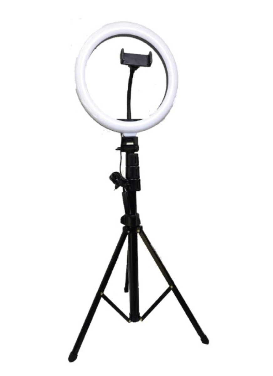 JMary 10" Ring Light Kit FM-536A With Tripod - Image 2
