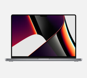 Apple MacBook Pro 16.2″ Liquid Retina XDR Display 16GB RAM 512GB SSD M1 Pro Chip 8C CPU 14C GPU ProMotion Thunderbolt 4 Touch ID Late 2021 Model With M1 Chip MK183 Space Gray