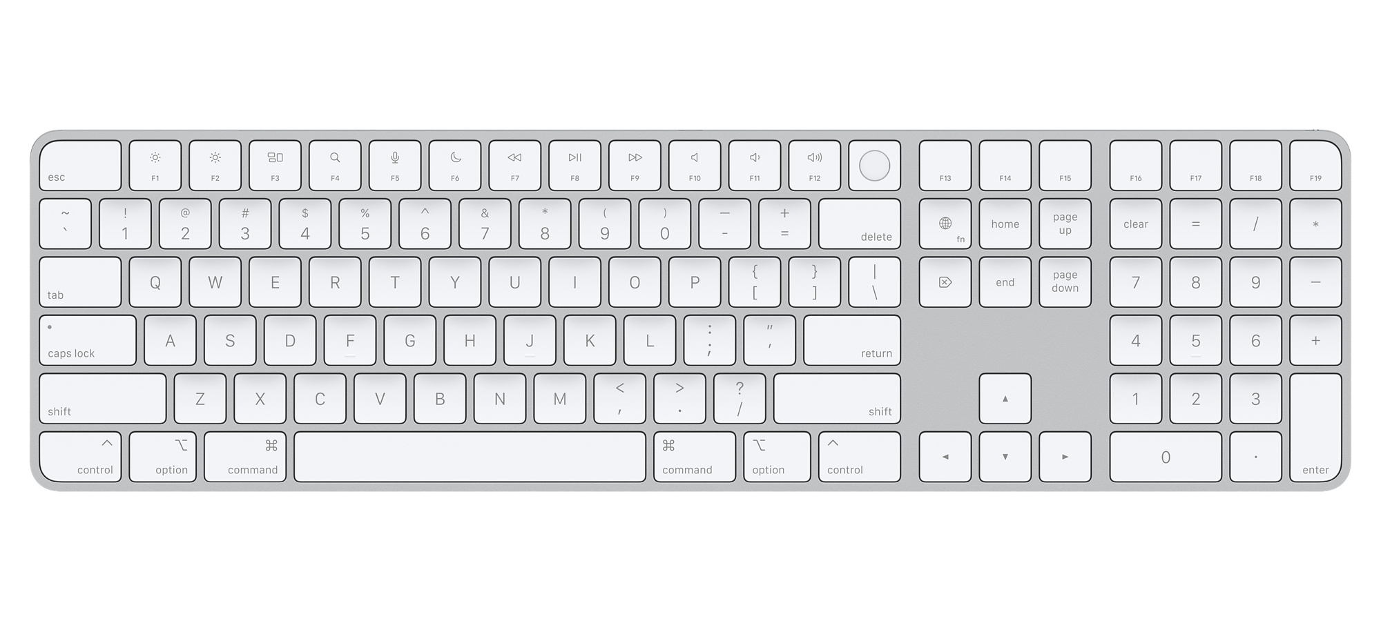 Apple Magic Keyboard Numerical With Touch ID