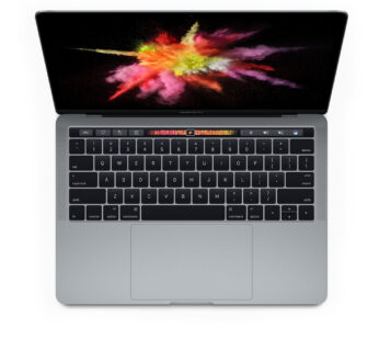 Apple MacBook Pro 6th Gen Intel Core i5-6267U @3.1GHz 16GB RAM 512GB SSD 13″ Retina Display With Touch Bar Bluetooth Webcam WiFi Iris Plus Graphics 650 Mid 2017 MLH12LL/A A1706 Ex Uk 6 Months Warranty Grade A