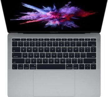 Apple MacBook Pro 7th Gen Intel Core i5-7660U@2.3GHz 16GB RAM 256GB SSD ROM 13.3″ LED IPS Display Intel Iris Graphics WiFi Webcam USB Type C Ports Certified Refurbished Ex UK 6 Months Warranty Grade A A1708 Space Gray