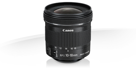 Canon EF-S 10-18mm f/4.5-5.6 IS STM Lens