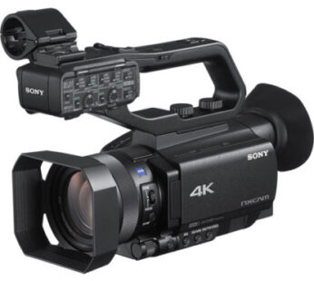 Sony HXR-NX80 4K NXCAM with HDR & Fast Hybrid AF Zeiss 12x Optical, 18x Clear Image Zoom 2.4GHz Wi-Fi, Live Streaming 2 x SD Card Slots, Relay & Simul Modes