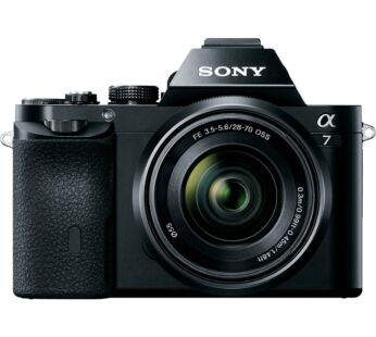 Sony Alpha a7 III Mirrorless Digital Camera 28-70mm Lens 24MP Full-Frame Exmor R BSI CMOS Sensor UHD 4K30p Video with HLG & S-Log3 Gammas 3.0″ 922k-Dot Tilting Touchscreen LCD BIONZ X Image Processor & Front-End LSI 693-Point Hybrid AF System Built-In Wi-Fi & NFC Dual SD Slots