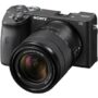 Sony Alpha A6600 Mirrorless Digital Camera with 18-135mm Lens 24.2MP APS-C Exmor sensor XGA True -Finder 2.36m Dot OLED EVF UHD 4k30p video with HLG and S-Log 3 Gammas BIONZ X image processor 1year warranty