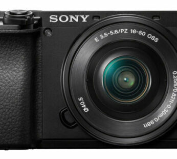 Sony Alpha A6100 Mirrorless Digital Camera with 16-50mm 24.2 megapixel Exmor CMOS sensor Flexible low-angle shooting Lens High Resolution Movie recording Lithium-Ion Rechargeable Battery(1020mAh) 1 Year Warranty