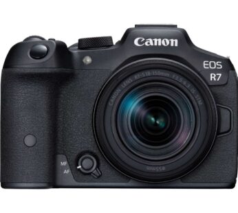 Canon EOS R7 Mirrorless Camera RF-S 18-150mm f/3.5-6.3 IS STM Lens 32.5MP APS-C CMOS Sensor Dual Pixel CMOS AF II Dual UHS-II Memory Card Slots