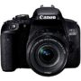 Canon EOS 800D Digital SLR 18-55mm Lenses 24.2MP APS-C CMOS Sensor Wi-Fi NFC Bluetooth HDR Movie