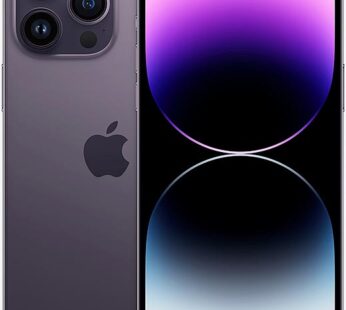 Apple iPhone 14 Pro 256GB 6GB RAM 6.1″ LTPO Super Retina XDR OLED 120Hz A16 Bionic iOS 16 Triple 48MP Camera with TOF 3D LiDAR Scanner 3200mAh Fast Charging Battery Brand New 24-Month Warranty & 6-Month Liquid Or Screen Damage Protection